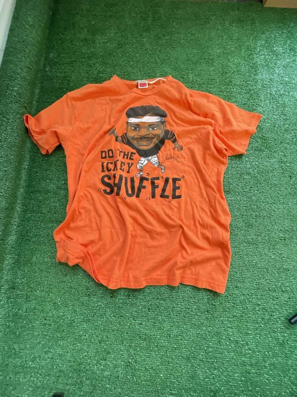 Homage Cincinnati Bengals Ickey Woods Do The Ickey Shuffle T-Shirt